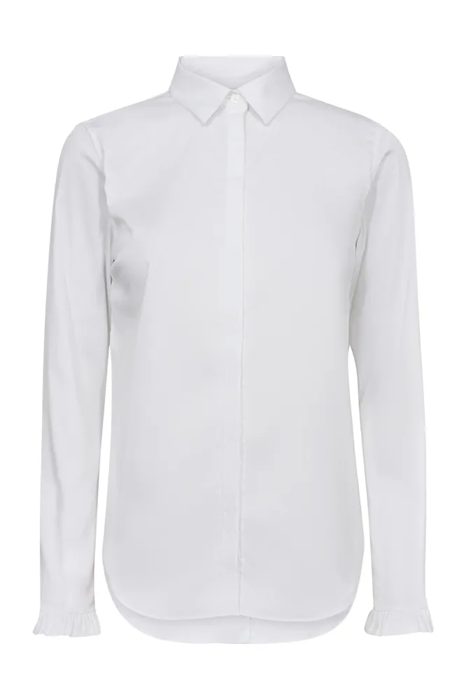 Mattie Flip Shirt, White