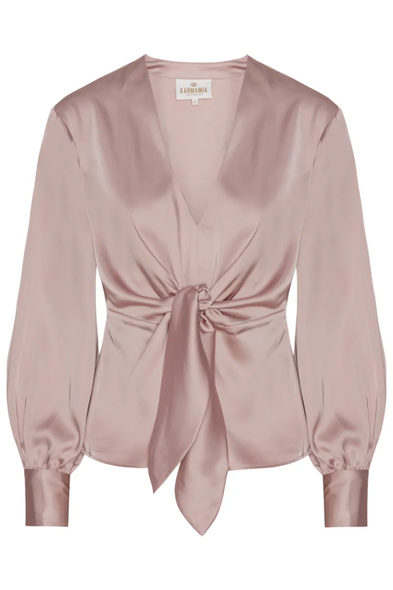 Blair Blouse, Semi Rich Blush