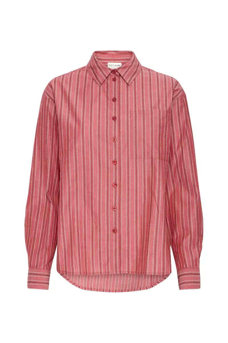 Drine Shirt, Rumba Red Stripe