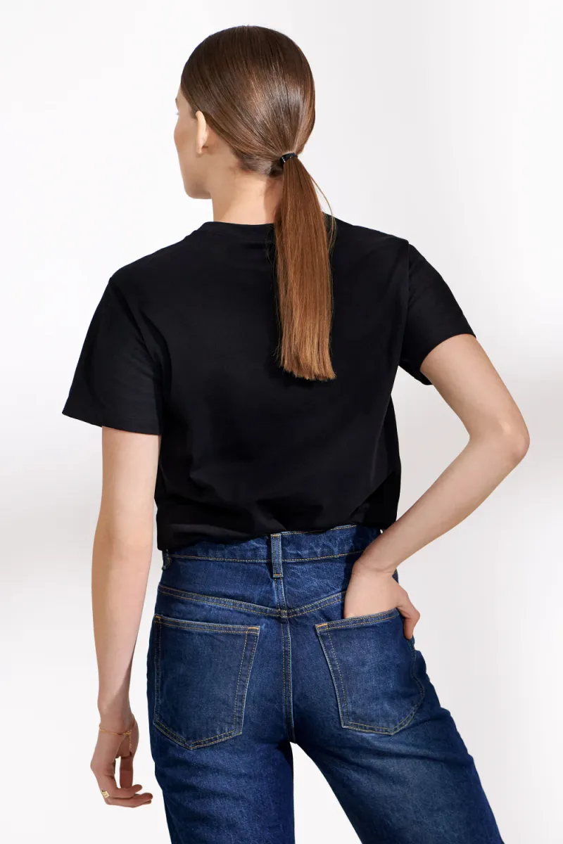 Crew-Neck Regular, Black