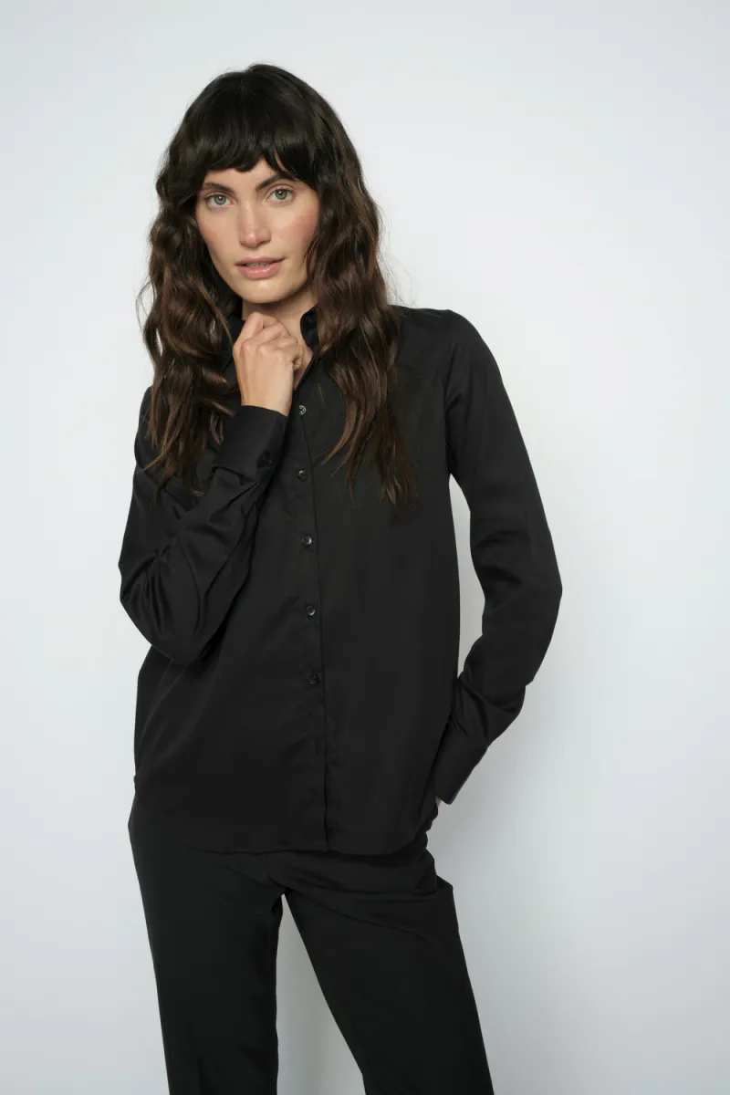 Martina Shirt, Black