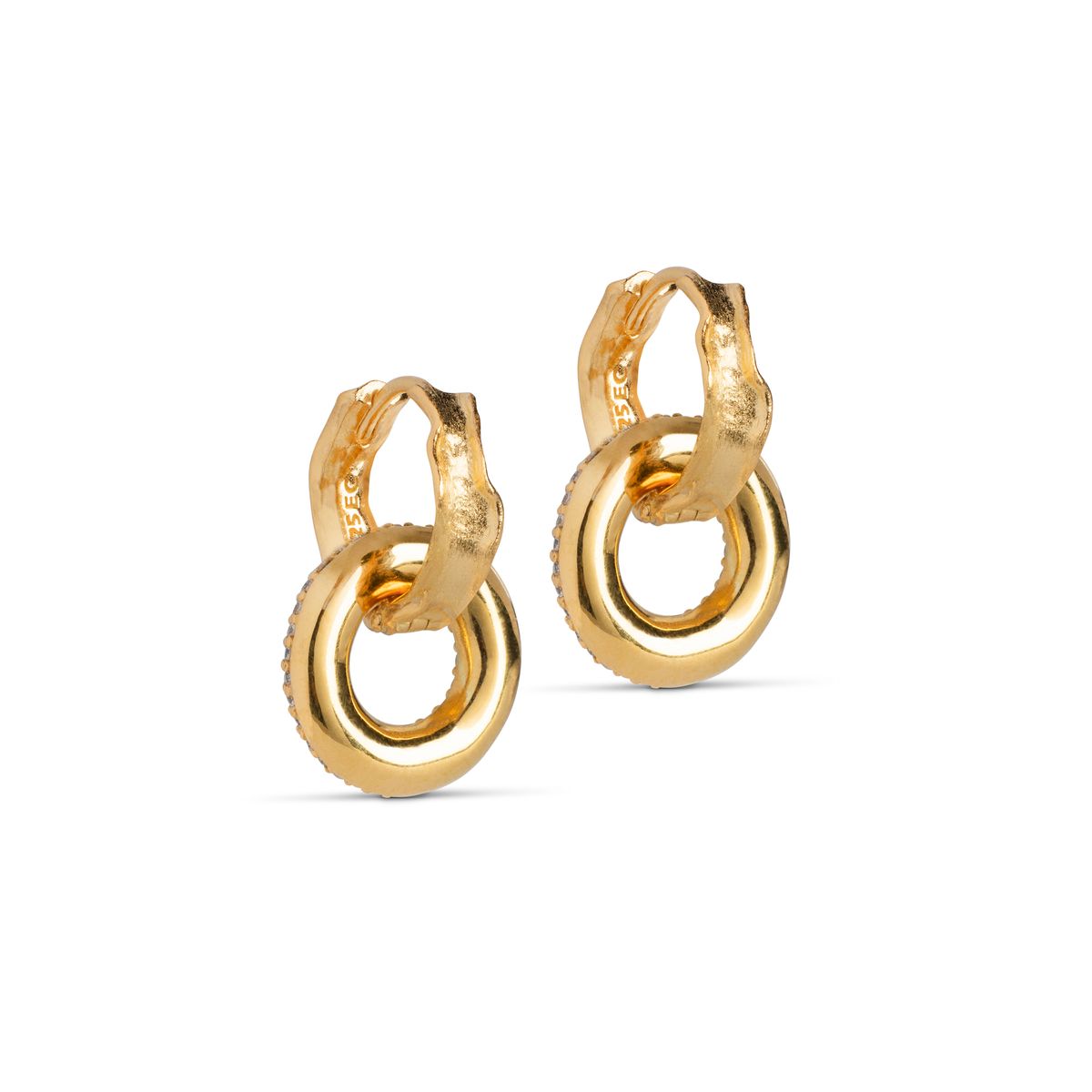 Celin Hoops (Clear CZ)