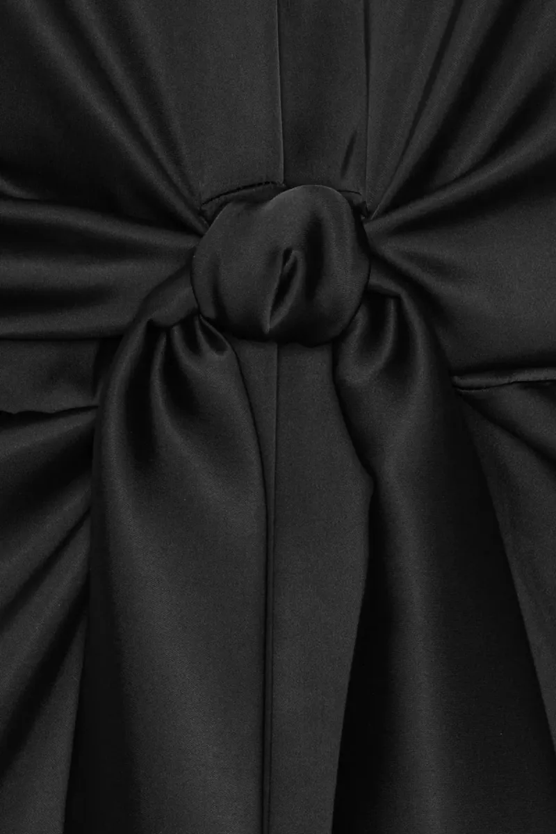 Faye Dress (short), Semi Rich Black