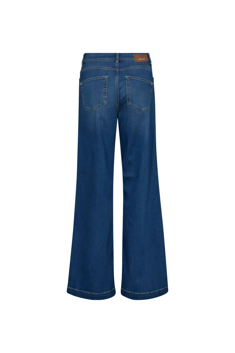 Dara Deluxe Jeans, Mid Blue